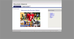 Desktop Screenshot of mountaindistrictva.org